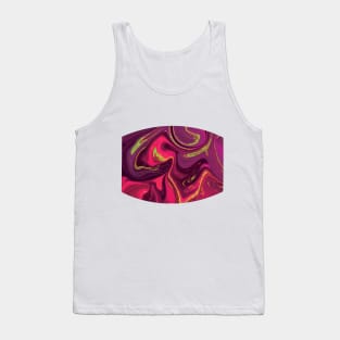 Trippy Raspberry Swirl Tank Top